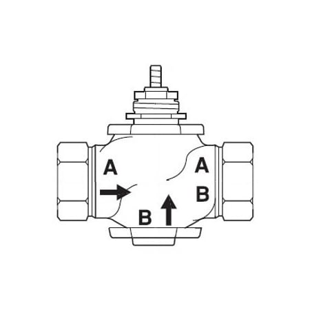 Schneider Electric Vb-7223-0-4-08 1" Npt N.C. 2-Way VB-7223-0-
